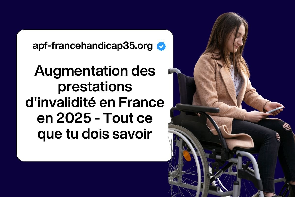 Augmentation des prestations d'invalidité en France en 2025 - Tout ce que tu dois savoir