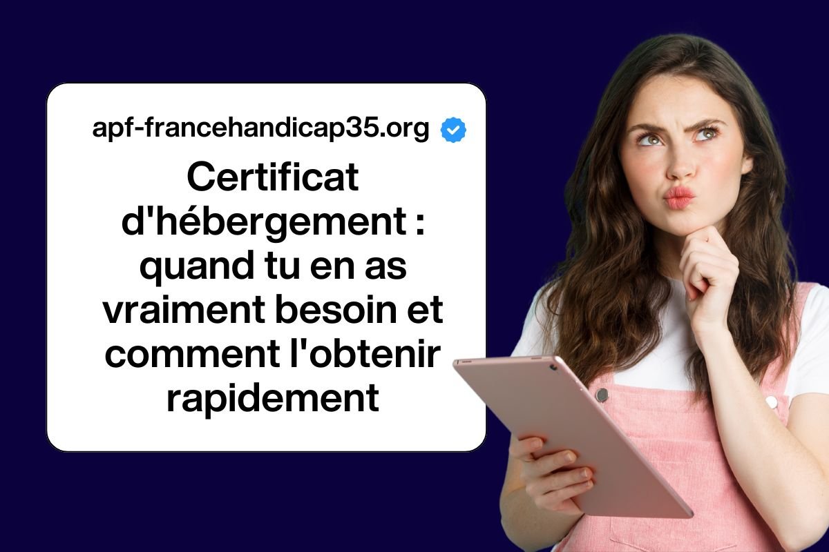 Certificat d'hébergement : quand tu en as vraiment besoin et comment l'obtenir rapidement