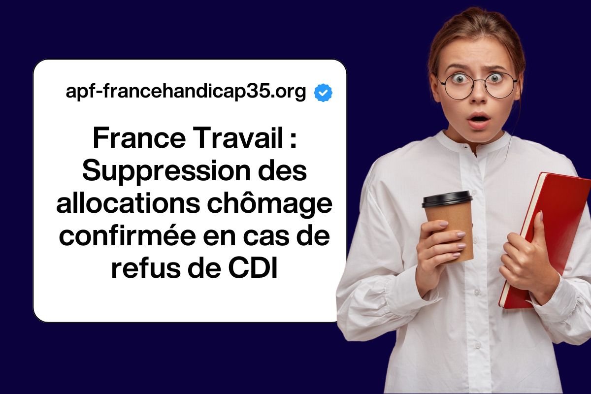 France Travail : Suppression des allocations chômage confirmée en cas de refus de CDI